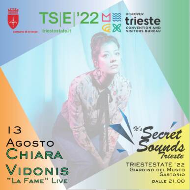 TS|E|’22 – Secret Sounds Trieste – Chiara Vidonis – «La Fame Live»