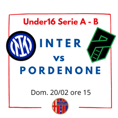 Under16 PROF: INTER – PORDENONE