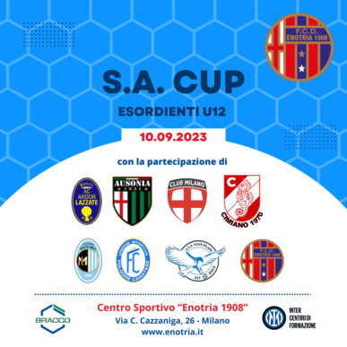 SA CUP Domenica 10 Settembre 2023