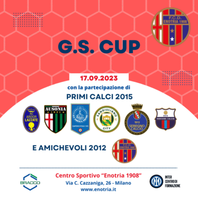 GS CUP Domenica 17 Settembre 2023