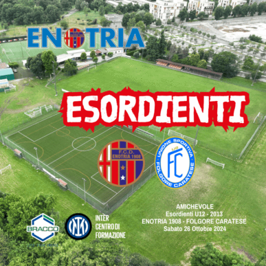 Esordienti 2013: ENOTRIA 1908 – FOLGORE CARATESE