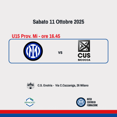 Inter – Cus Bicocca