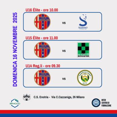 Dom 16 Nov. 25 Campionato