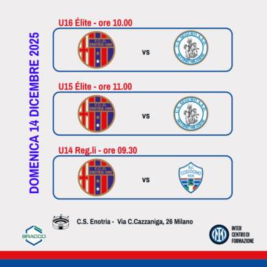 Dom 14 Dicembre 2025 Campionato