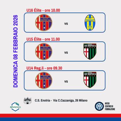 Dom 8 Febbraio 2026 – Campionato