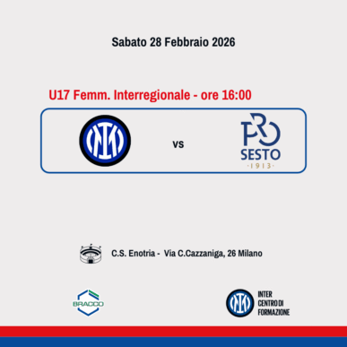 U17F Inter – Pro Sesto
