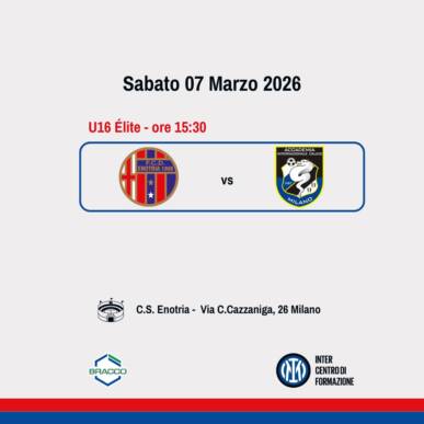 Sabato 7 Marzo 2026 Campionato