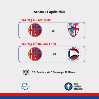 Sab. 11 Aprile 2026 – Agonistica