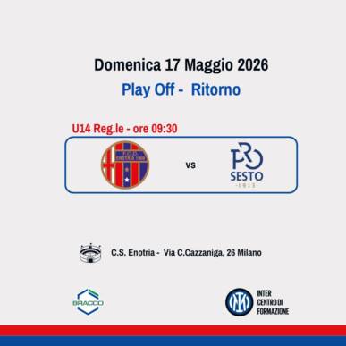 U14 : Enotria PRO SESTO PLAY OFF
