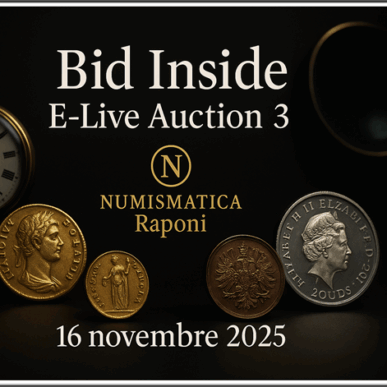 Asta E-Live di Numismatica Raponi.