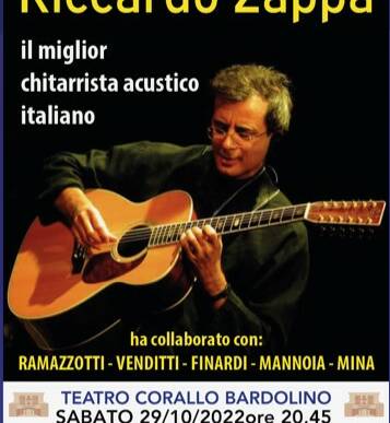 Riccardo Zappa – Live Tour 2022 La magia della chitarra 12 corde
