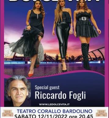 Riccardo Fogli e Le Dolce Vita «Live Tour 2022»