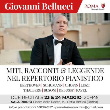 Giovanni Bellucci, recital pianistico