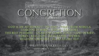 Concretion, Post-rock festival Saturday 9 July
