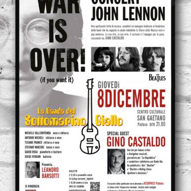 CONCERT FOR JOHN LENNON: GINO CASTALDO & LA BANDA DEL SOTTOMARINO GIALLO