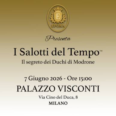 I Salotti del Tempo™ – Il Segreto dei Duchi di Modrone; 7 Giugno; Ore 15.00 – MILANO