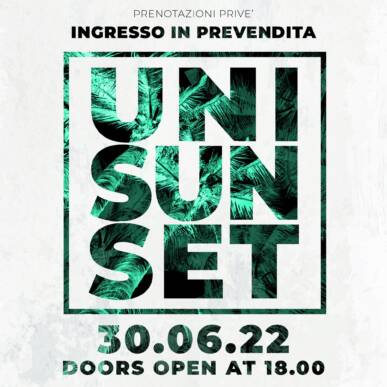 UNISUNSET FESTIVAL – 5° edizione