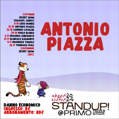 StandUp! : Antonio Piazza