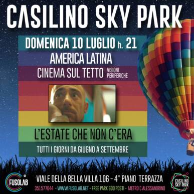 Cinema sul tetto – America Latina – 10 Luglio ore 21 – Casilino Sky Park