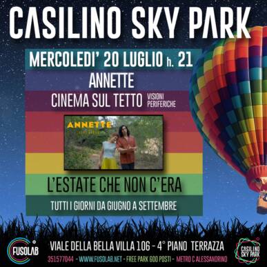 Cinema sul tetto – Annette – 20 Luglio ore 21 – Casilino Sky Park