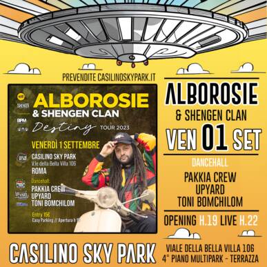 Alborosie LIVE – 14 Luglio @ Casilino Sky Park