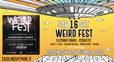 Weird Fest – 16 Settembre @ Casilino Sky Park