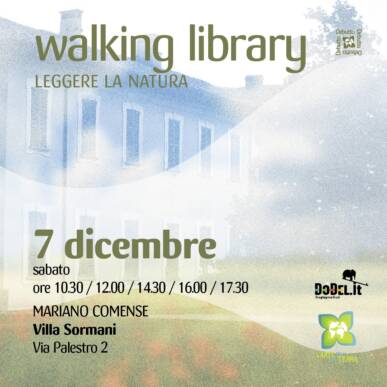 WALKING LIBRARY – sabato 7 dicembre – ore 10.30