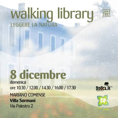 WALKING LIBRARY – sabato 8 dicembre – ore 12:00