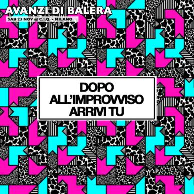 Avanzi di Balera – SAB 23/11 MILANO