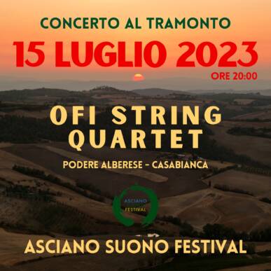 Ofi string quartet – Asciano Suono Festival
