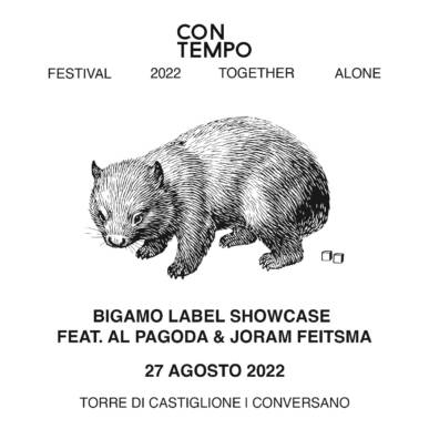 Bigamo label showcase feat. Al Pagoda & Joram Feitsma @ Contempo Festival 2022