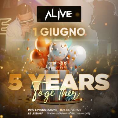 ALIVE – «5 YEARS TOGETHER»