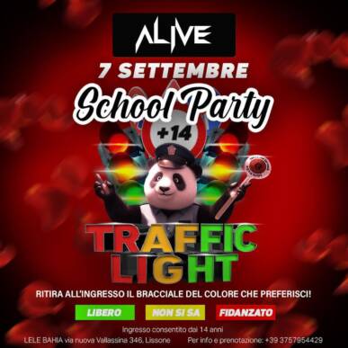 ALIVE TRAFFIC LIGHT PARTY – 7 SETTEMBRE 2024