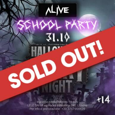 ALIVE HALLOWEEN SCARY NIGHT 31 OTTOBRE 2024