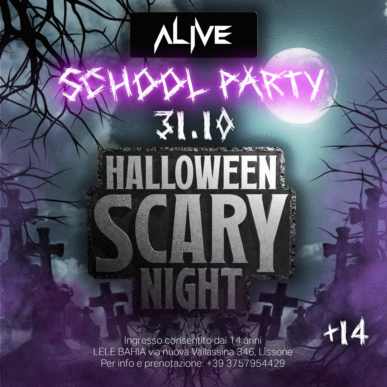 ALIVE HALLOWEEN SCARY NIGHT 31 OTTOBRE 2024