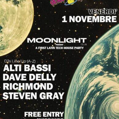 MOONLIGHT “SPACELAND” 1 NOVEMBRE 2024