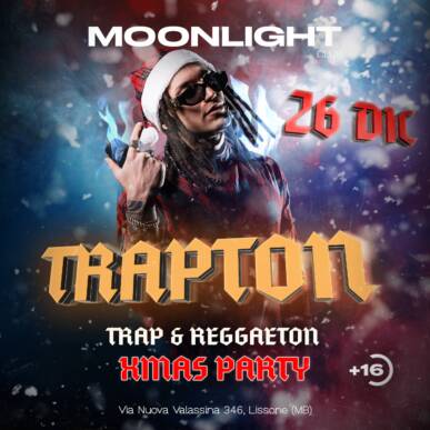 MOONLIGHT “TRAPTON XMAS PARTY” 26 DICEMBRE 2024