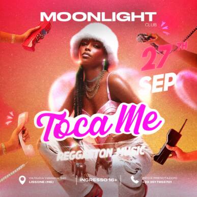 MOONLIGHT “TOCA ME” 27 SETTEMBRE 2025