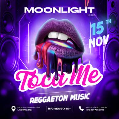 MOONLIGHT “TOCA ME” 15 NOVEMBRE 2025