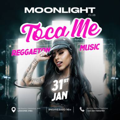 MOONLIGHT “TOCA ME” 31 GENNAIO 2026