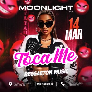 MOONLIGHT “TOCA ME” 14 MARZO 2026