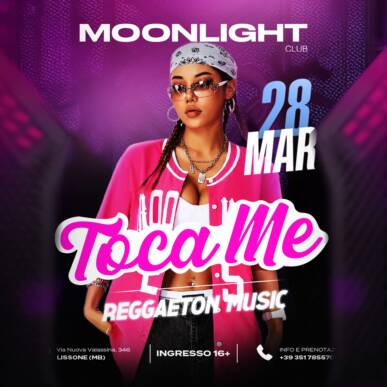 MOONLIGHT “TOCA ME” 28 MARZO 2026