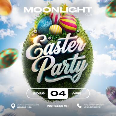 MOONLIGHT “EASTER PARTY” 4 APRILE 2026