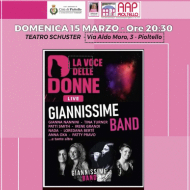 La Voce delle Donne live Giannissime Band