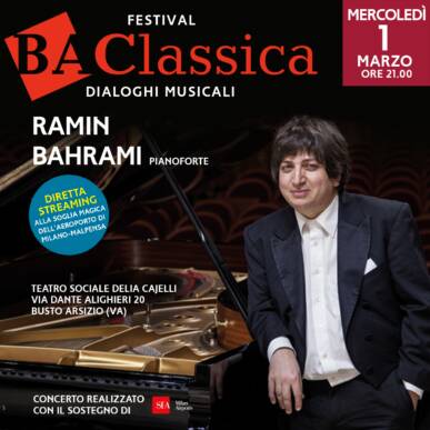 BA CLASSICA – RAMIN BAHRAMI, pianoforte