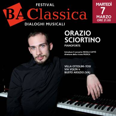 BA CLASSICA – ORAZIO SCIORTINO, pianoforte