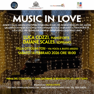 Luci di Not(t)e – Music in Love: Luca Cozzi & Daiane Scales