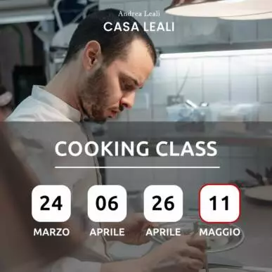 CORSO DI CUCINA CON LO CHEF – ANDREA LEALI