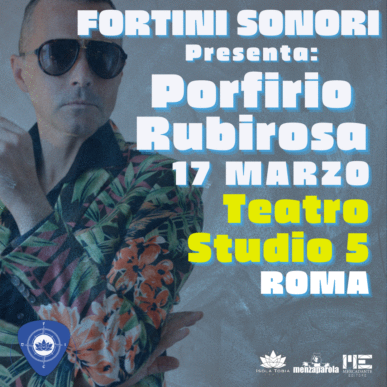 Porfirio Rubirosa: IL FURORE COMPOSTO; Tour teatrale