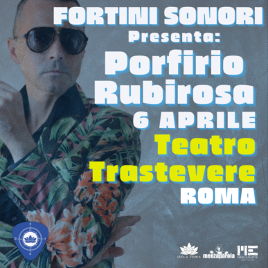 Porfirio Rubirosa: IL FURORE COMPOSTO; Tour teatrale